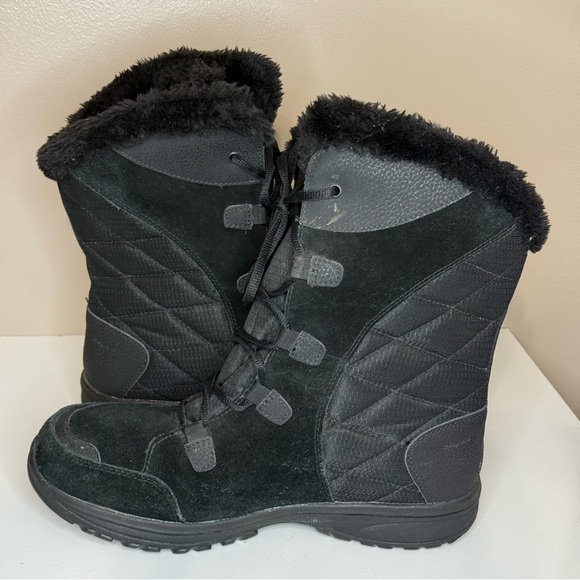 Columbia Ice Maiden II Waterproof Winter Snow Boot Lace Up Faux Fur Women’s 12 - Picture 6 of 10